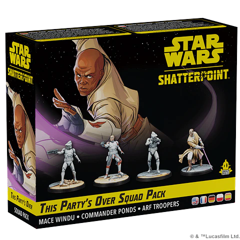 Star Wars Shatterpoint - This Party's Over Squad Pack - Español