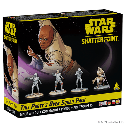 Preventa - Star Wars Shatterpoint - This Party's Over Squad Pack - Español