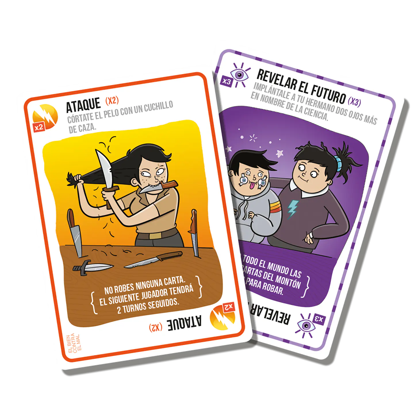 Exploding Kittens El Bien Contra el Mal - Español 3