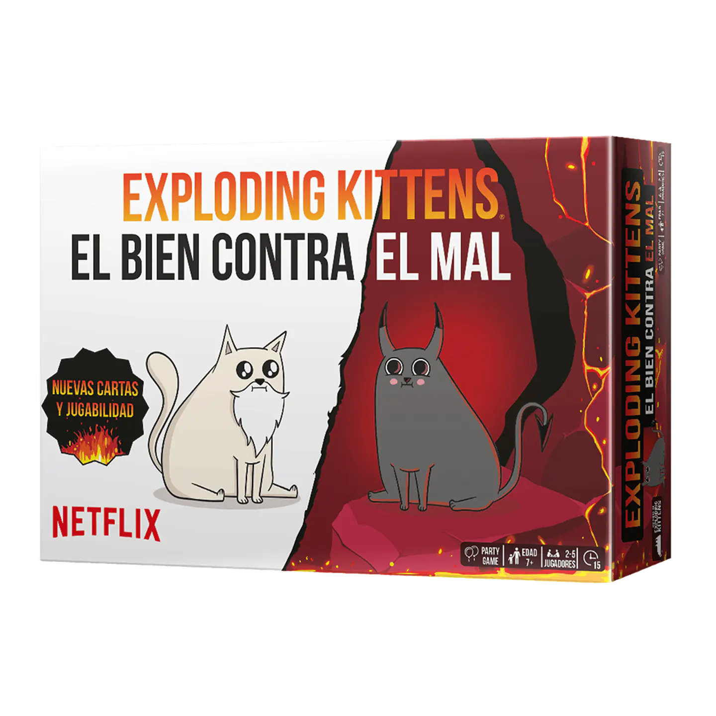Exploding Kittens El Bien Contra el Mal - Español 1
