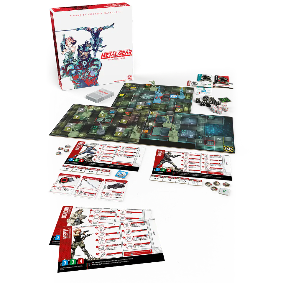 Metal Gear Solid - The Board Game - Español 2