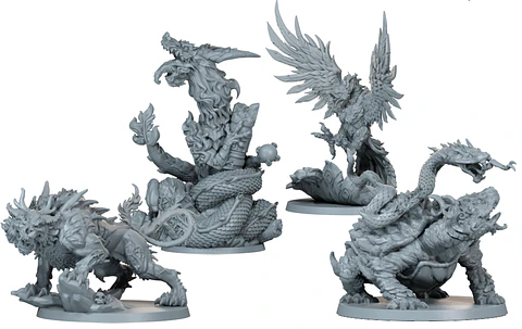 Zombicide White Death Divine Beasts -Español