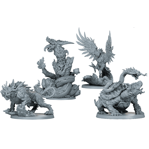 Preventa - Zombicide White Death Divine Beasts -Español