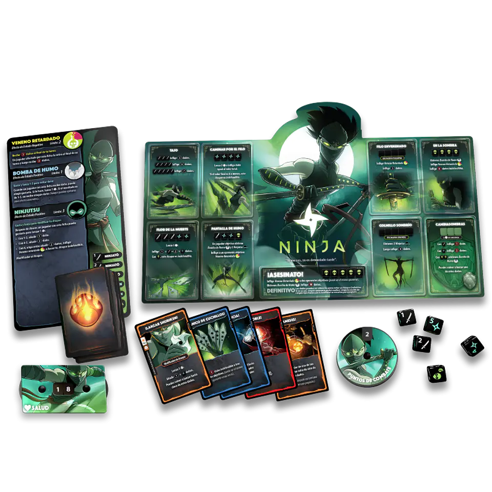 NINJA VS TREANT - DICE THRONE - Español 3