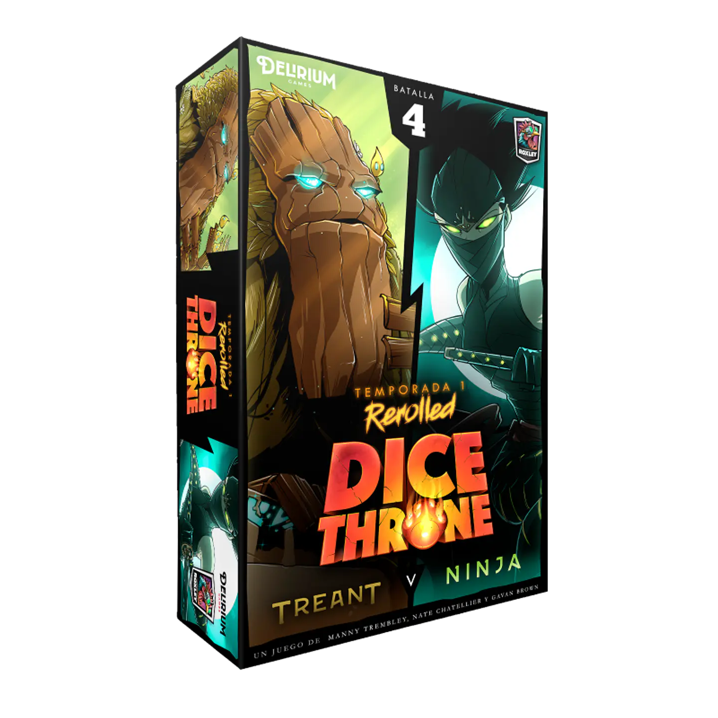 NINJA VS TREANT - DICE THRONE - Español 1