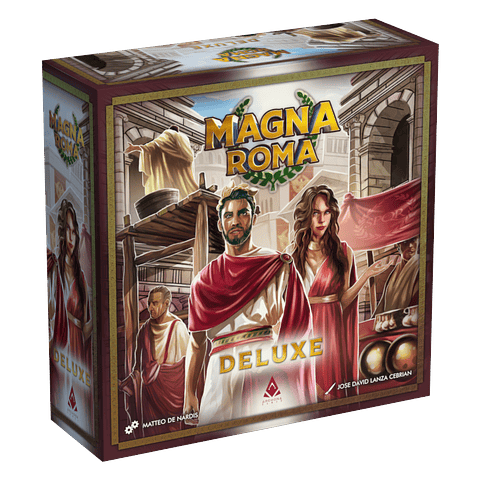 MAGNA ROMA EDICION DELUXE + EMPEROR BOX + EXPANSION DOMINUS (TODO EN ESPAÑOL)
