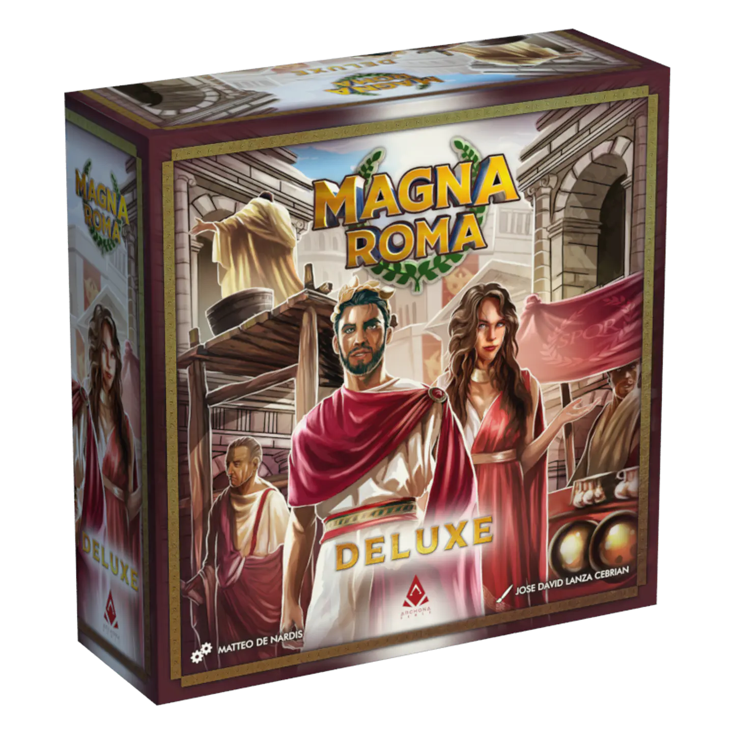 MAGNA ROMA EDICION DELUXE + EMPEROR BOX + EXPANSION DOMINUS (TODO EN ESPAÑOL) 1