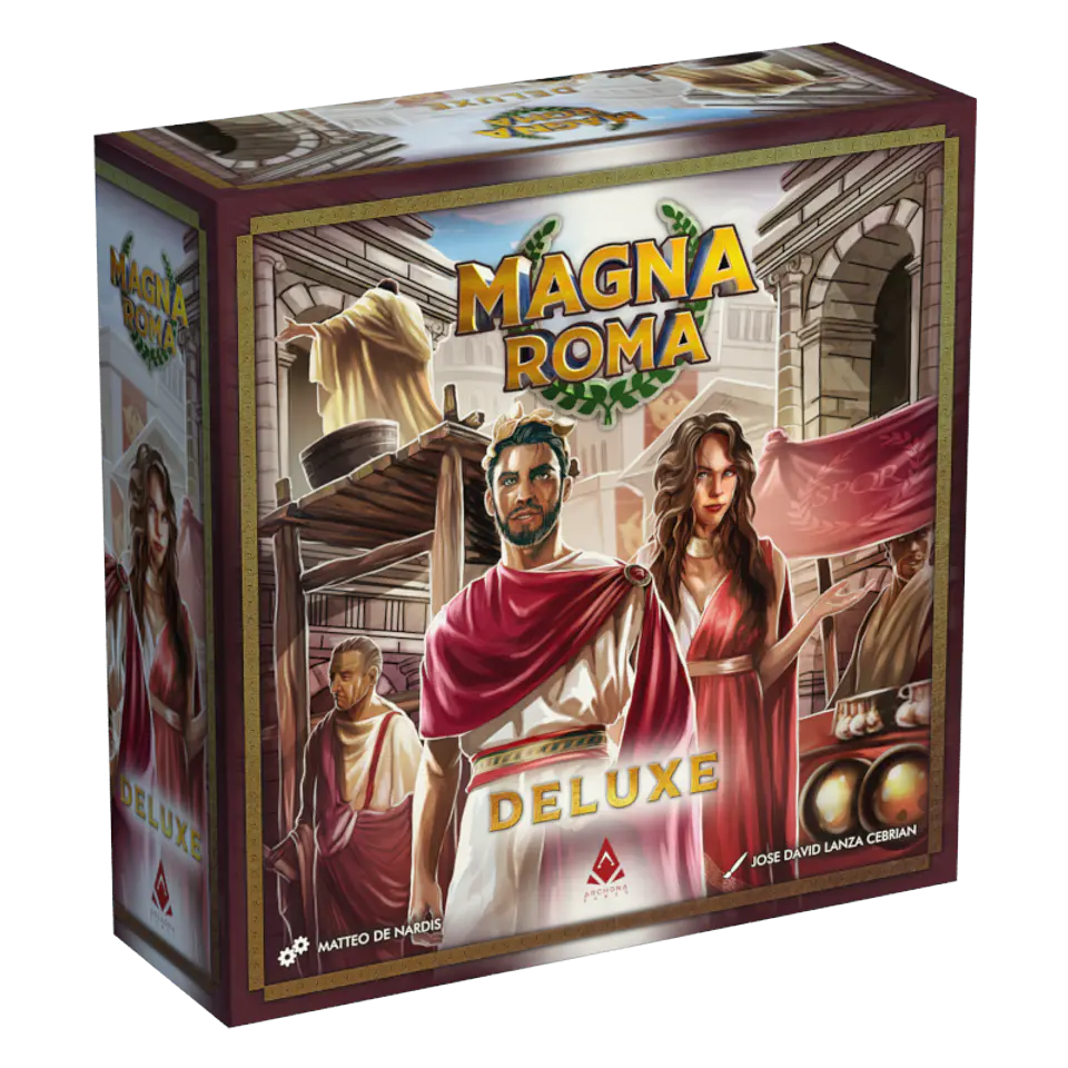 MAGNA ROMA EDICION DELUXE + EMPEROR BOX + EXPANSION DOMINUS (TODO EN ESPAÑOL) 1