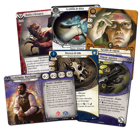 Arkham Horror LCG La fiesta del Valle de la Cicuta exp. investigadores - Español