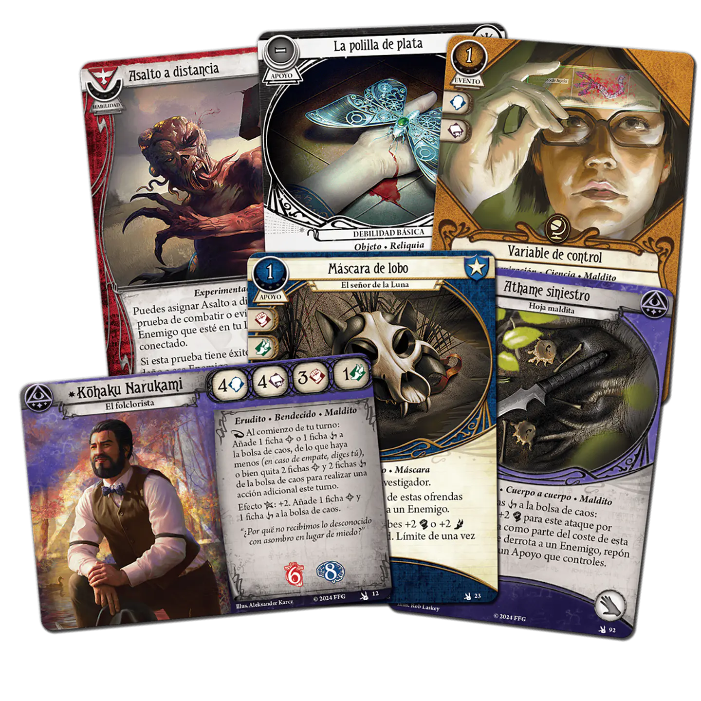 Arkham Horror LCG La fiesta del Valle de la Cicuta exp. investigadores - Español 2
