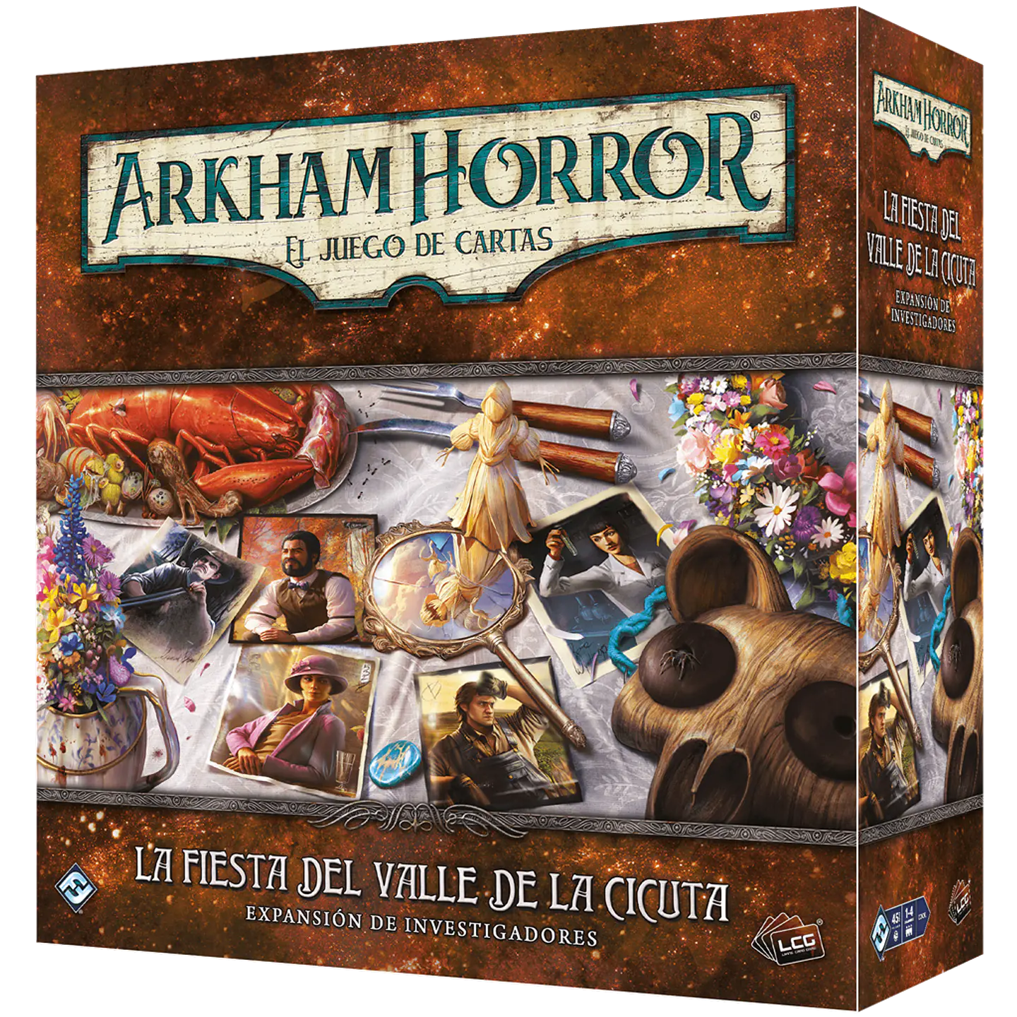 Arkham Horror LCG La fiesta del Valle de la Cicuta exp. investigadores - Español 1
