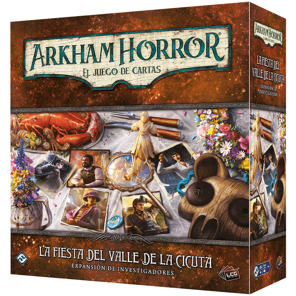 Arkham Horror LCG La fiesta del Valle de la Cicuta exp. investigadores - Español 1