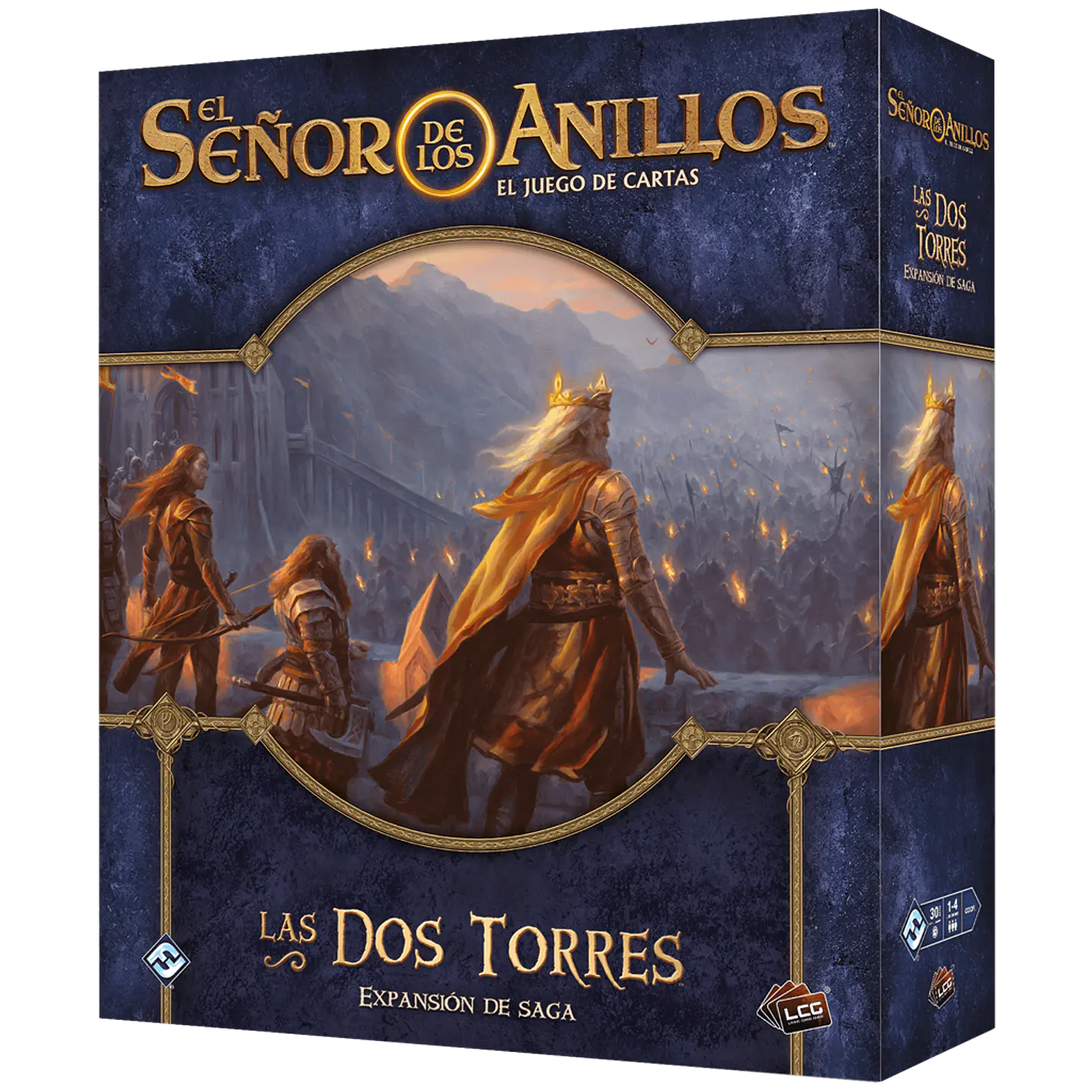 El Señor de los Anillos LCG Las Dos Torres expansión de saga - Español 1