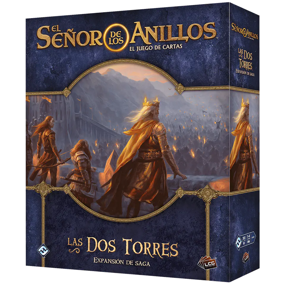 El Señor de los Anillos LCG Las Dos Torres expansión de saga - Español 1