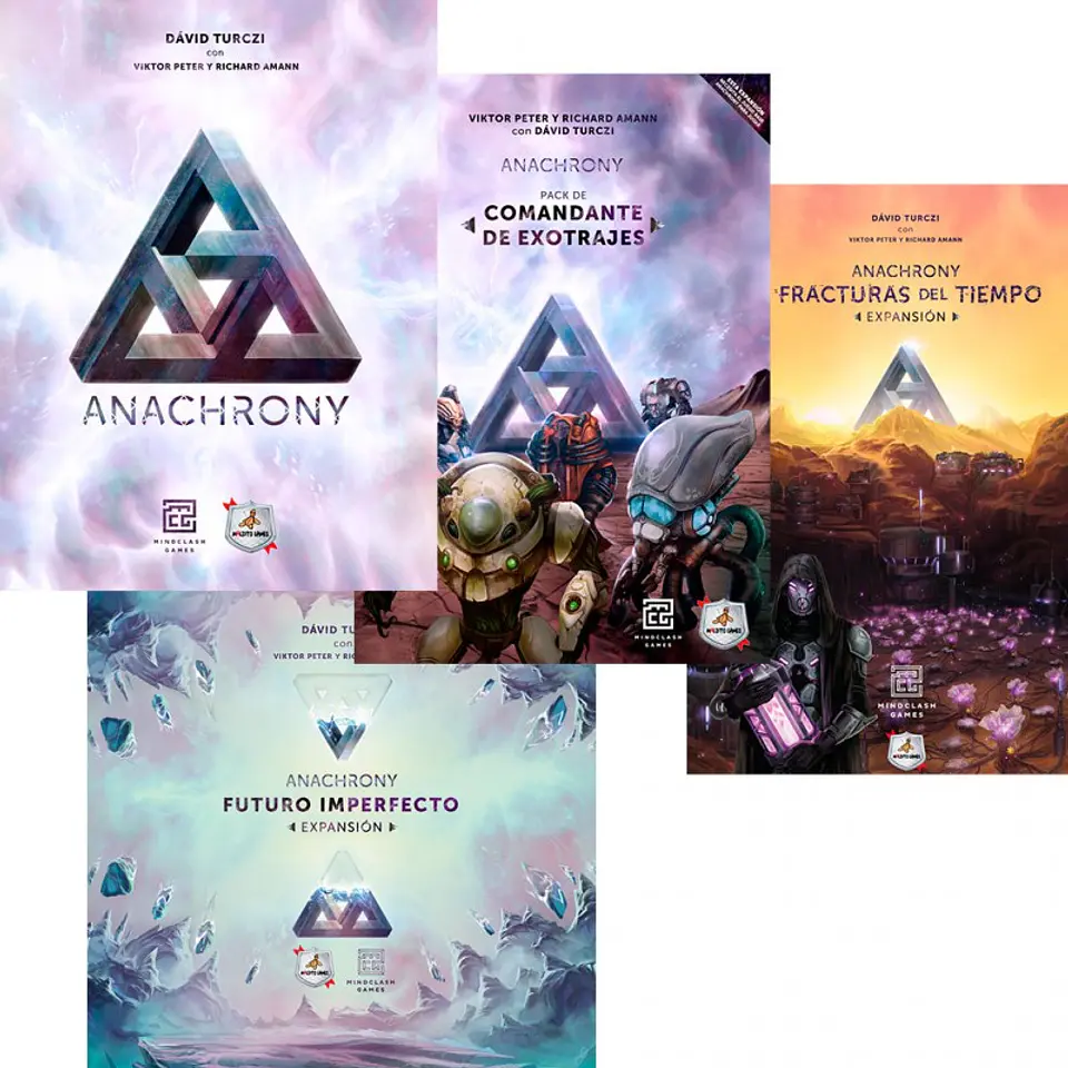Preventa - PACK ANACHRONY + EXOTRAJES + FRACTURAS DEL TIEMPO + FUTURO IMPERFECTO - Español 1