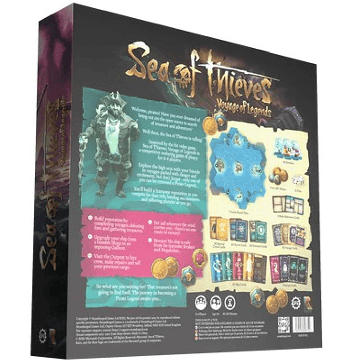 Preventa - SEA OF THIEVES: VOYAGE OF LEGENDS - Ingles 4