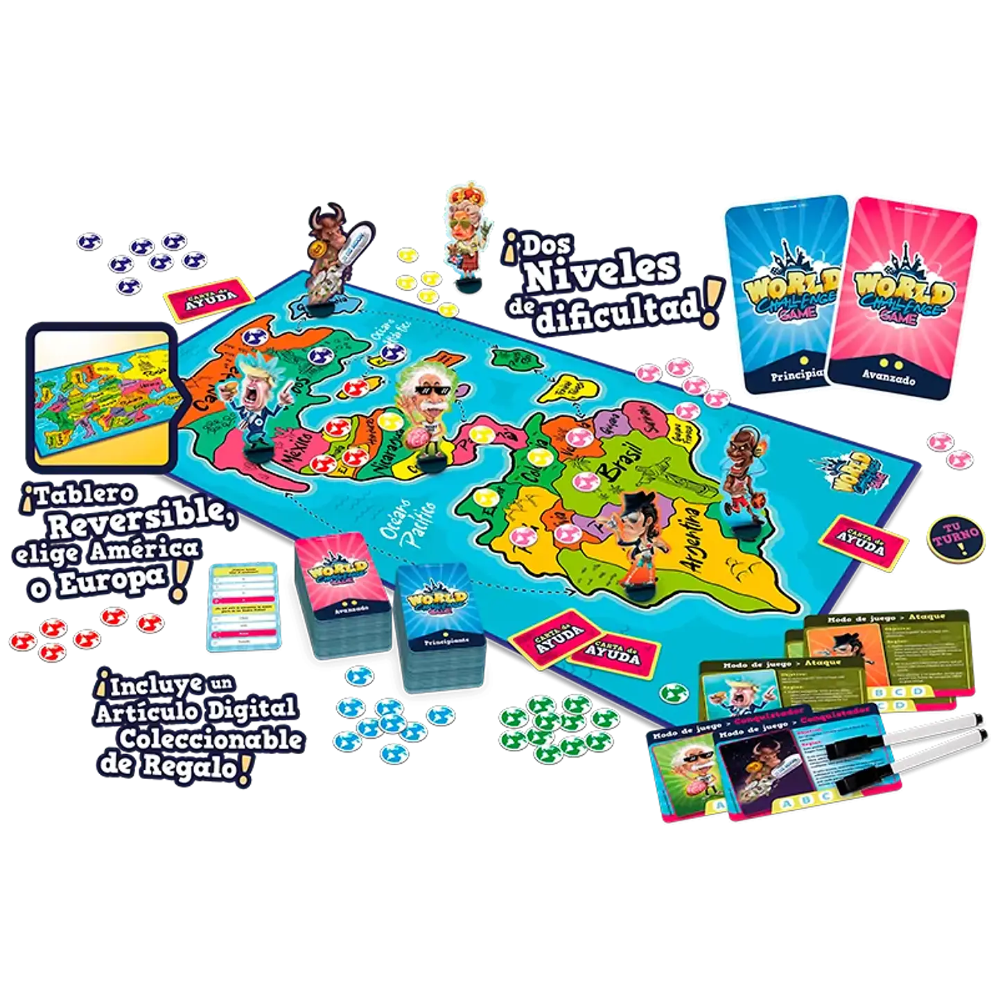 Preventa - WORLD CHALLENGE GAME - Español 3