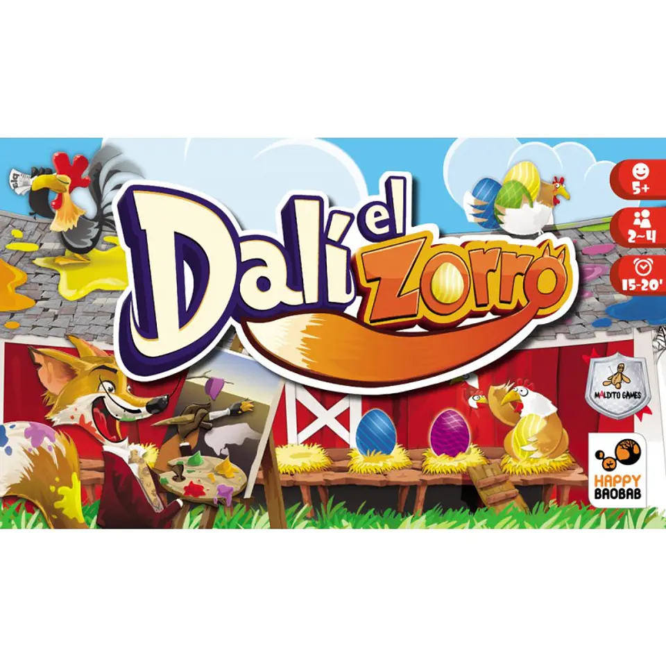 Preventa - DALÍ EL ZORRO - Español 1