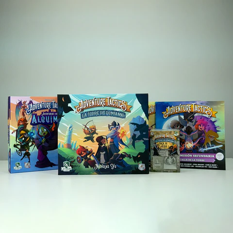 Preventa - PACK Adventure Tactics: La torre de Domianne + Expansiones - Español
