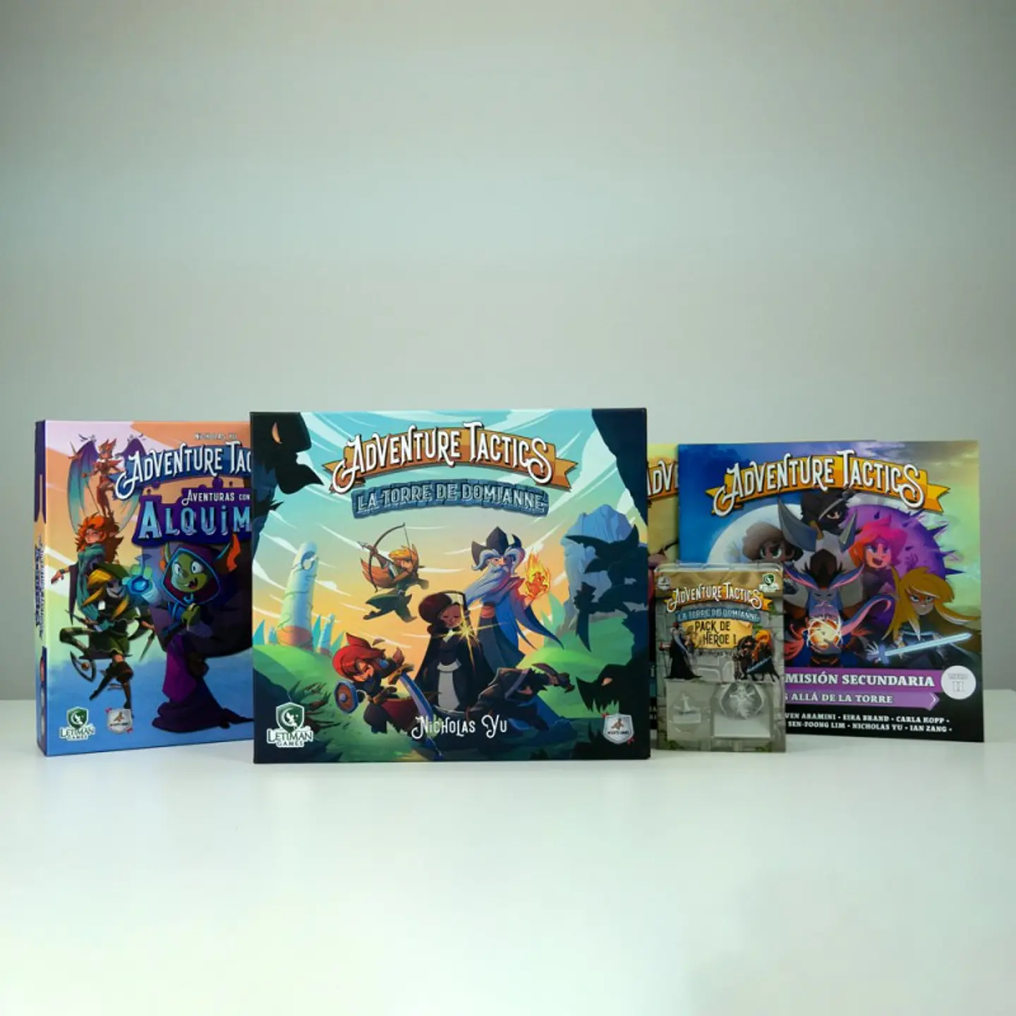 Preventa - PACK Adventure Tactics: La torre de Domianne + Expansiones - Español 1