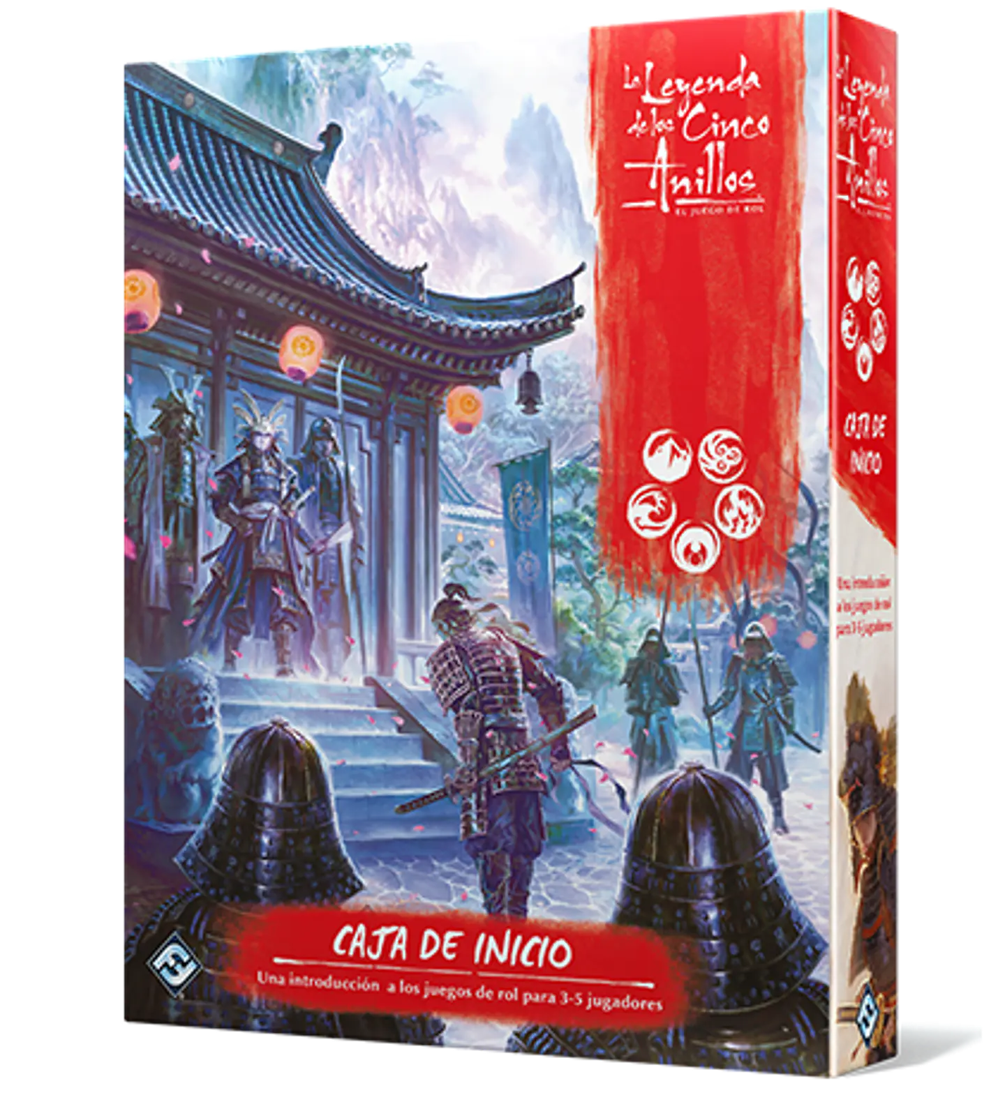 LA LEYENDA DE LOS 5 ANILLOS: EL JUEGO DE ROL - Caja de inicio - Español 1
