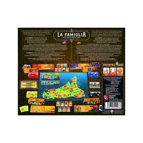 La Famiglia: The Great Mafia War - Inglés