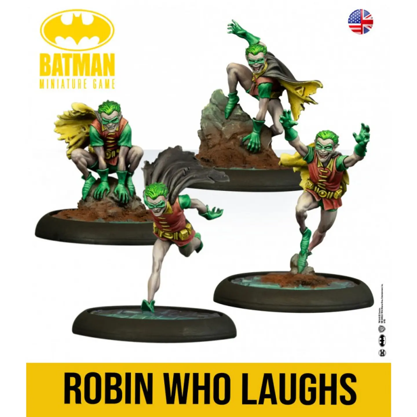 Batman Miniature Game: Batman Who Laughs - Inglés 3