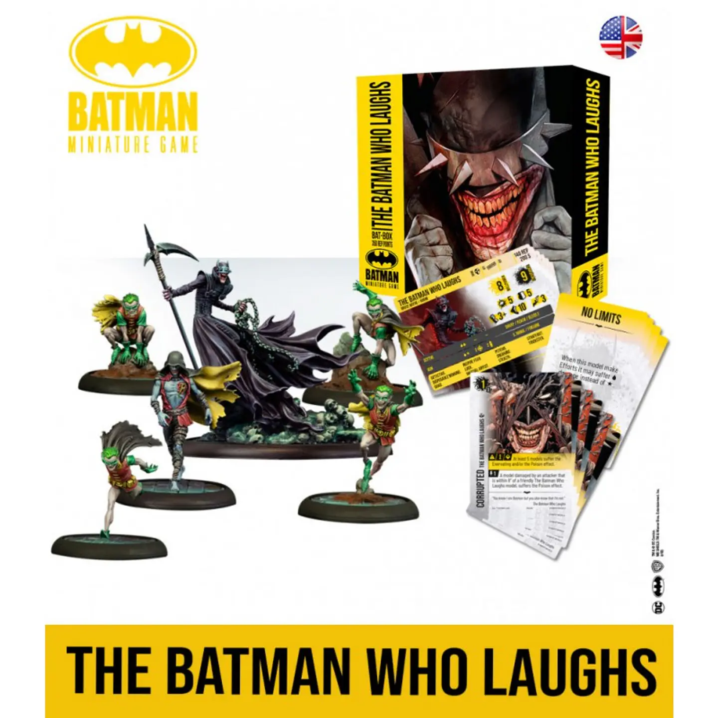 Batman Miniature Game: Batman Who Laughs - Inglés 4