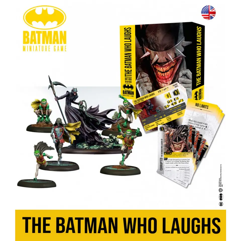 Batman Miniature Game: Batman Who Laughs - Inglés 4