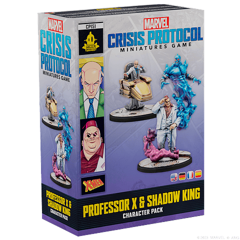 Preventa - Marvel Crisis Protocol - Professor X & Shadow King - Español