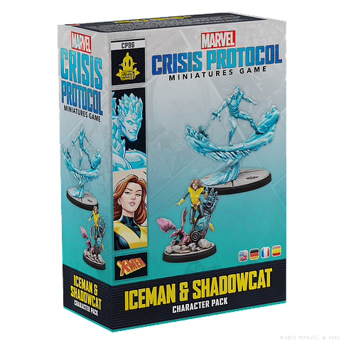 Preventa - Marvel Crisis Protocol - Iceman & Shadowcat - Español