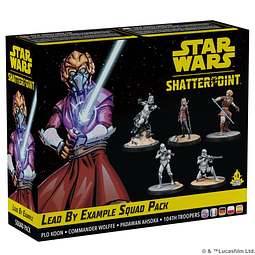 Preventa - Star Wars Shatterpoint - Lead by Example Squad Pack - Español