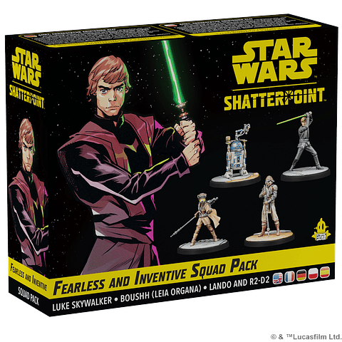 Preventa - SW Shatterpoint - Fearless and Inventive Squad Pack - Español