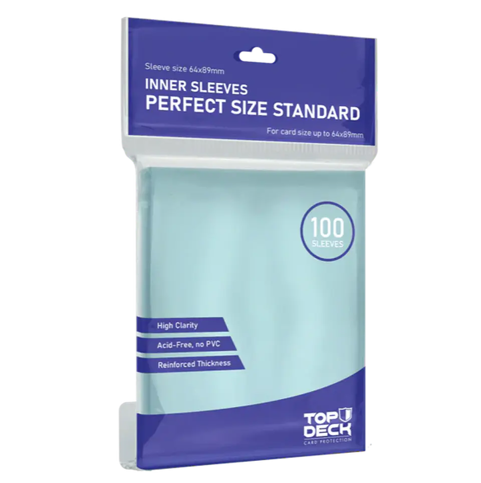 Top Deck - Protector Transparente 64x89mm - Perfect Size Standard 2