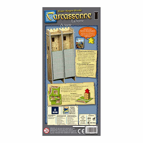 Carcassonne: expansión La Torre (2da edición)