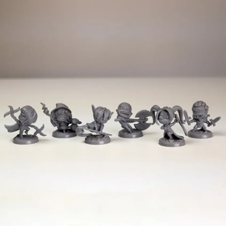 Preventa - SET DE MINIATURAS - PLATFORMER - Español 2