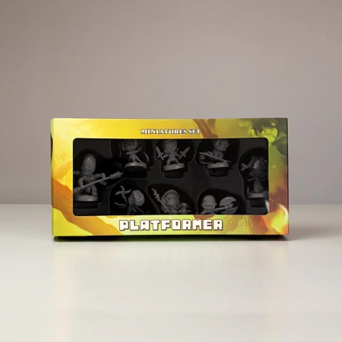 Preventa - SET DE MINIATURAS - PLATFORMER - Español