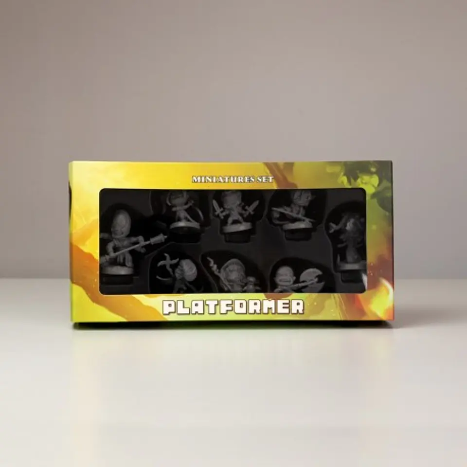 Preventa - SET DE MINIATURAS - PLATFORMER - Español 1