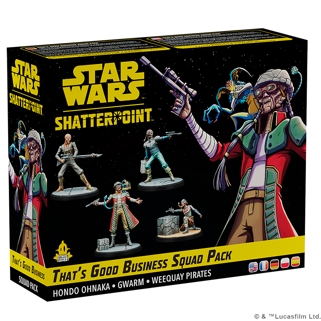 Preventa - SW Shatterpoint - That’s Good Business Squad Pack - Español 1