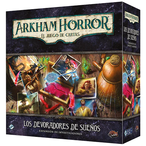 Arkham Horror LCG - Los devoradores de sueños exp. investigadores - Español