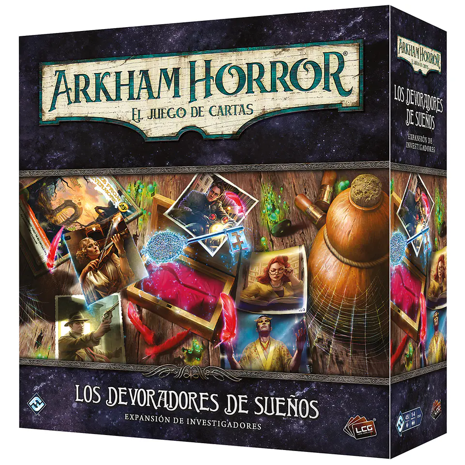 Arkham Horror LCG - Los devoradores de sueños exp. investigadores - Español 1