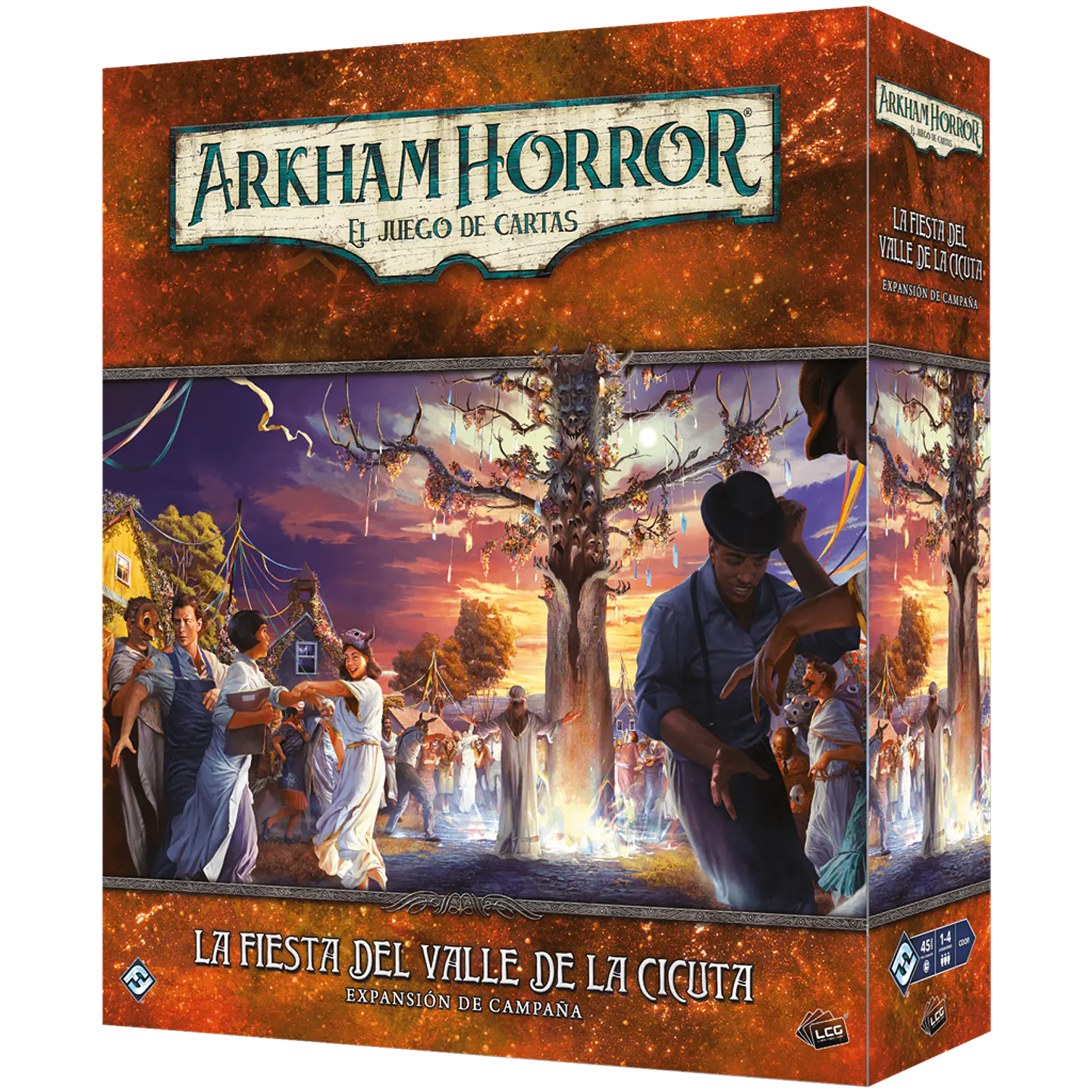 Arkham Horror LCG - La Fiesta del Valle de la Cicuta exp. campaña - Español 1