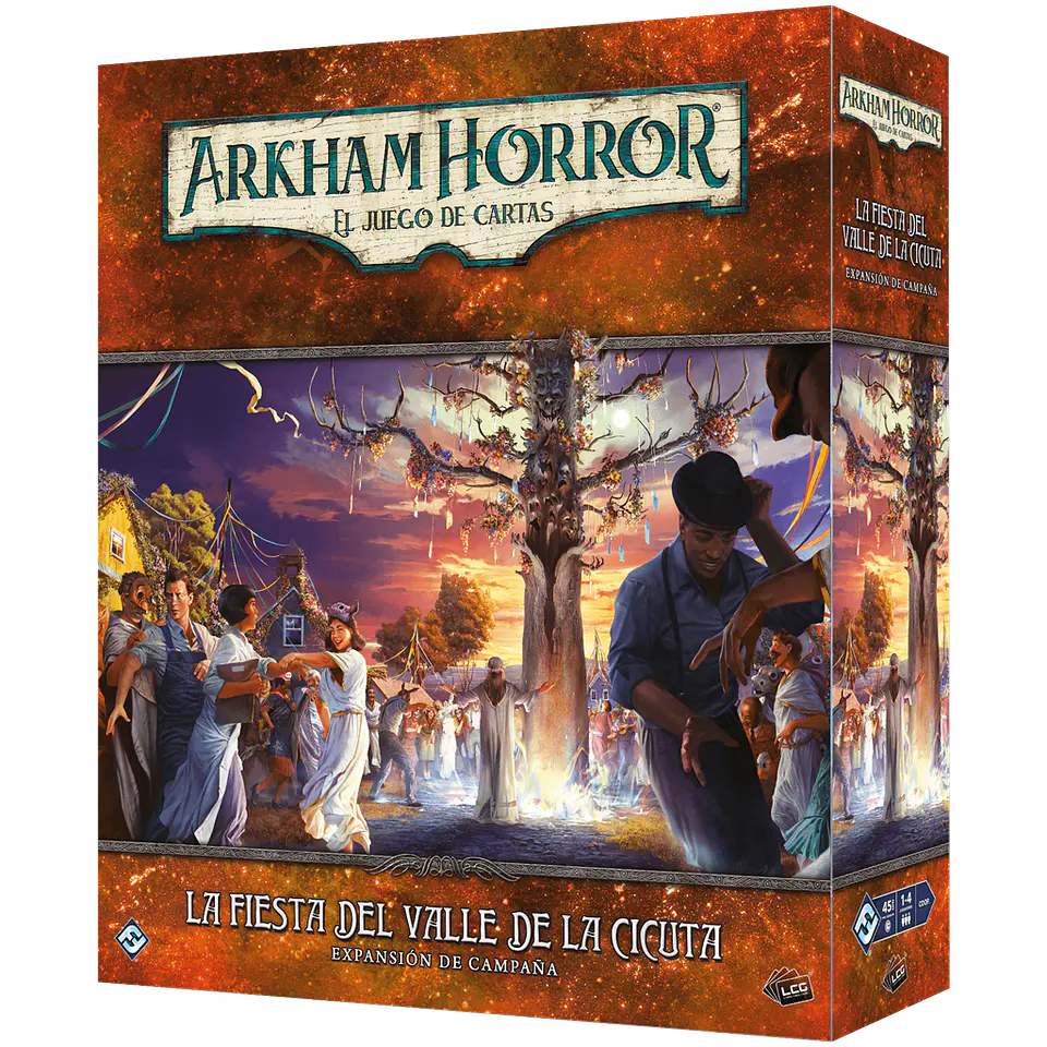 Arkham Horror LCG - La Fiesta del Valle de la Cicuta exp. campaña - Español 1