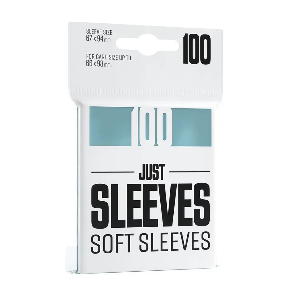 GG Just Sleeves Soft Sleeves (100) 66X93MM 1