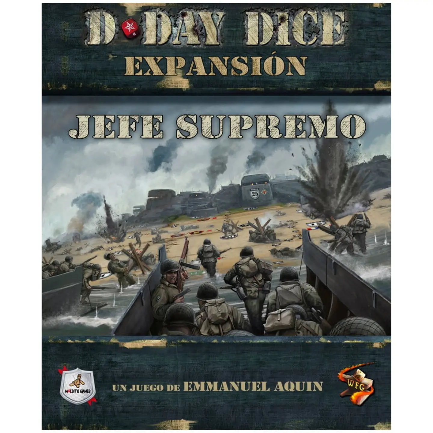 Preventa - D-Day Dice Exp: Jefe Supremo - Español 1