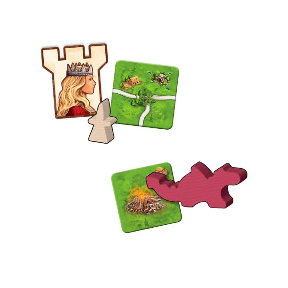 Carcassonne: La Princesa y el Dragon (2da edicion) - Español 2