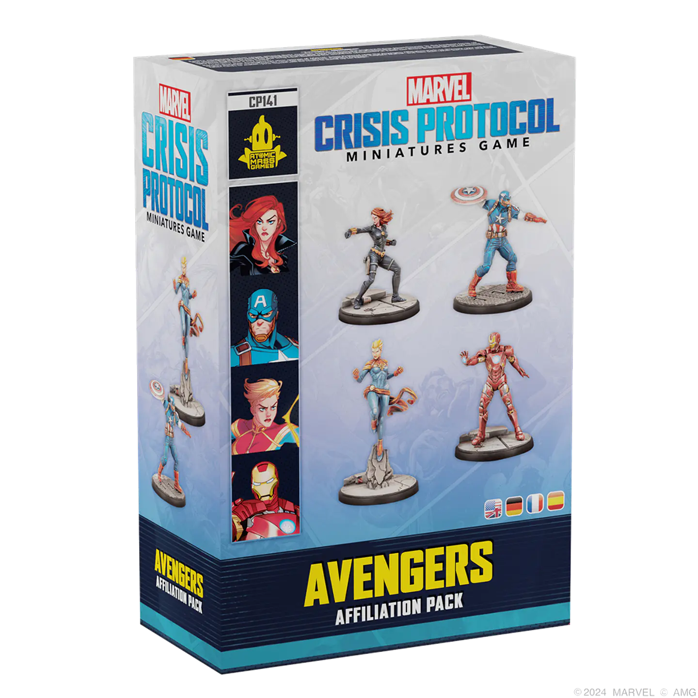 Preventa - Marvel Crisis Protocol - Avengers Affiliation Pack - Español 1