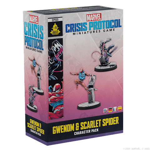 Preventa - Marvel Crisis Protocol - Gwenom & Scarlet Spider - Español