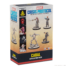 Preventa - Marvel Crisis Protocol - Cabal Affiliation Pack - Español