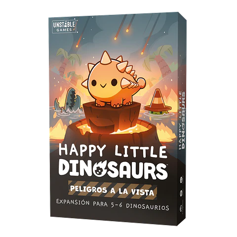 Happy Little Dinosaurs Peligros a la Vista Expansion - Español